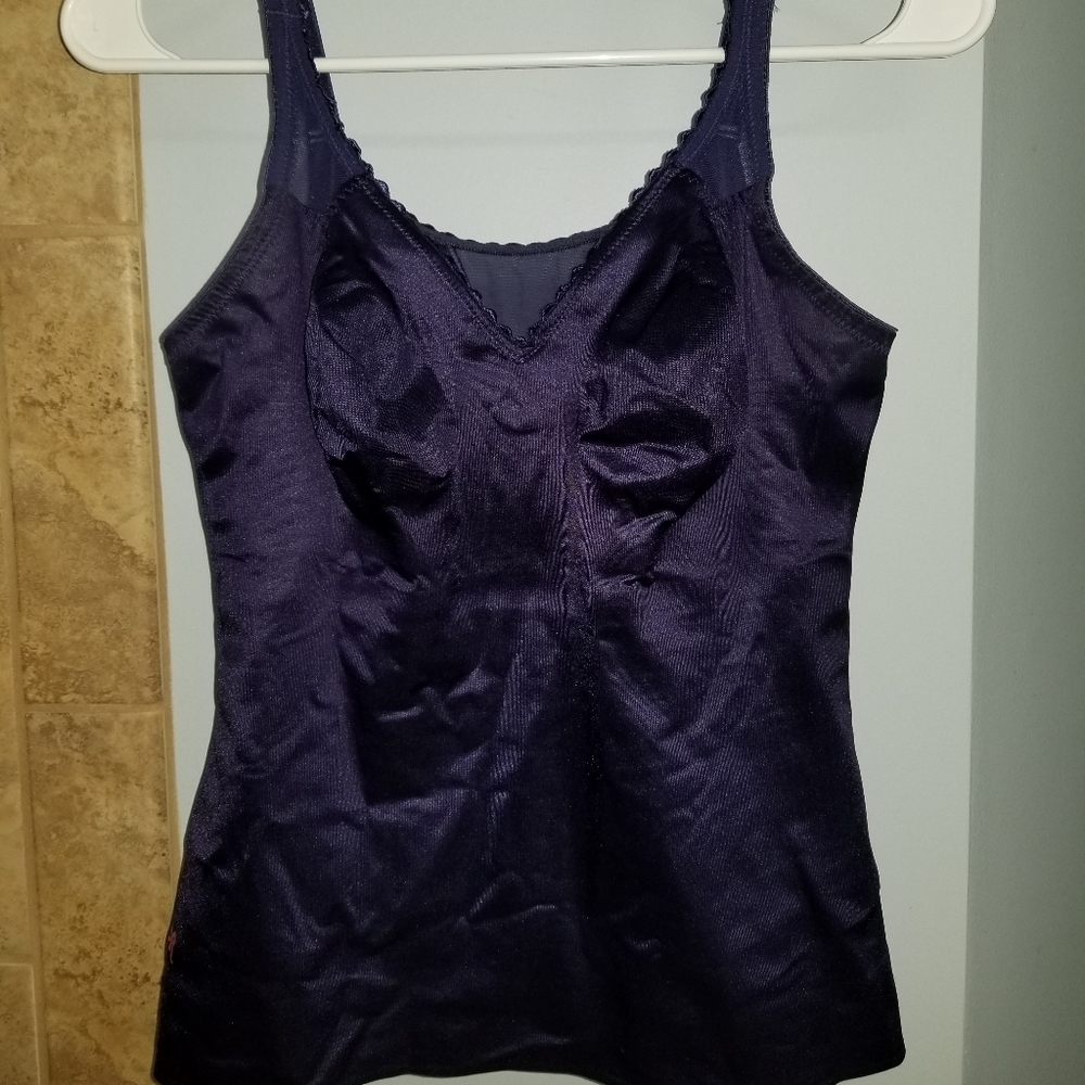 Ruby Ribbon full support sheer cami midnight